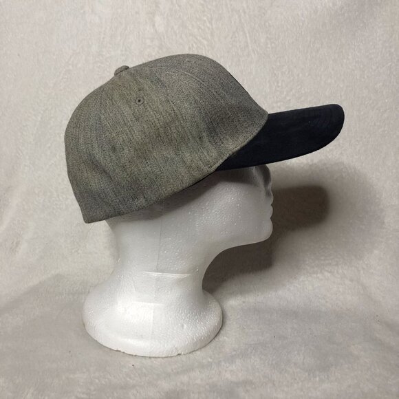 Volcom Mens Grey And Blue Baseball Hat Size L-XL - Picture 2 of 4